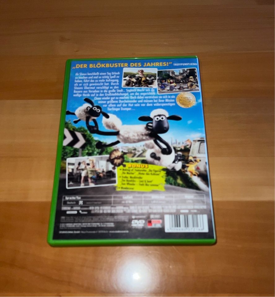 DVD von Shaun das Schaf „Der Film“, top Zustand in Staufen im Breisgau
