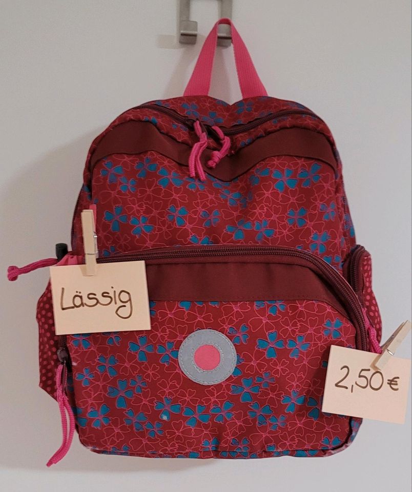 Lässig Rucksack • rot • Kindegartenrucksack in Marburg