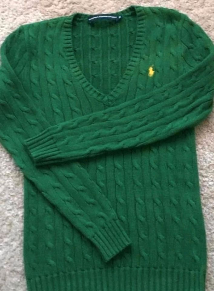 Polo Ralph Lauren Zopfmuster Strickpullover Pullover gr XS in Bergheim