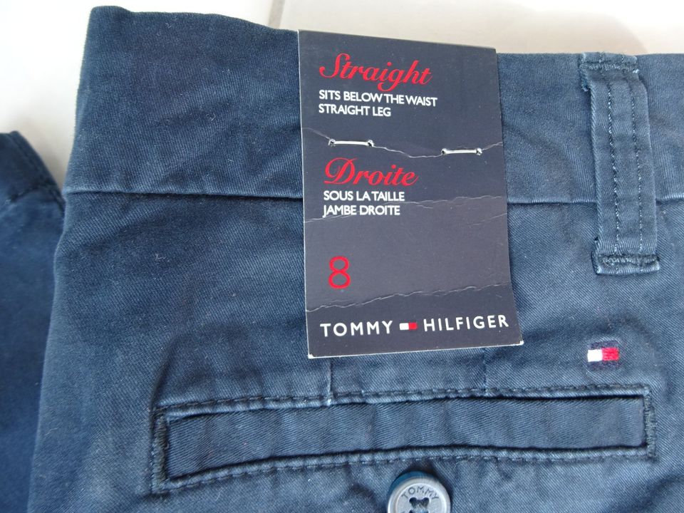 Tommy Hilfiger Damen Chino Hose blau Gr. 8 - NEU mit Etikett! in Ingolstadt