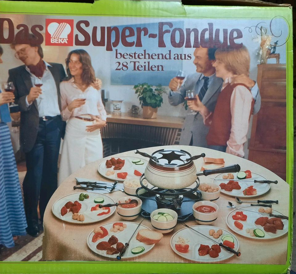 Vintage Fondue-Set in Nürnberg (Mittelfr)