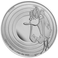 Silbermünze Daffy Duck™ Looney Tunes™ (2.) 2022 - Samoa - 1 Oz ST Thüringen - Erfurt Vorschau