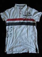 Camp David Poloshirt Weiß Grösse Large Hessen - Schaafheim Vorschau