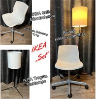 Ikea Bürostuhl Drehstuhl Snille & Stehlampe Trogsta weiß Hessen - Hauneck Vorschau
