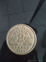 Münze 2 Francs 1944 Rheinland-Pfalz - Nastätten Vorschau