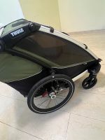 Thule Chariot Cab 2 grün Fahrradanhänger mit Storage Cover München - Ramersdorf-Perlach Vorschau