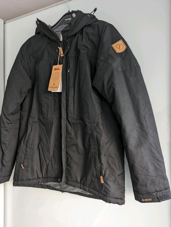 FJÄLLRÄVEN Skogsö Padded - Winterjacke Herren - Black Größe XL in München