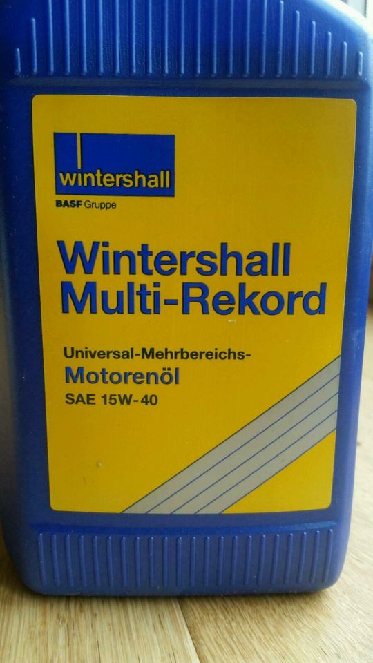 Motoröl 1 Liter Winterschall Multi-Rekord SAE 15W-40 in Solingen