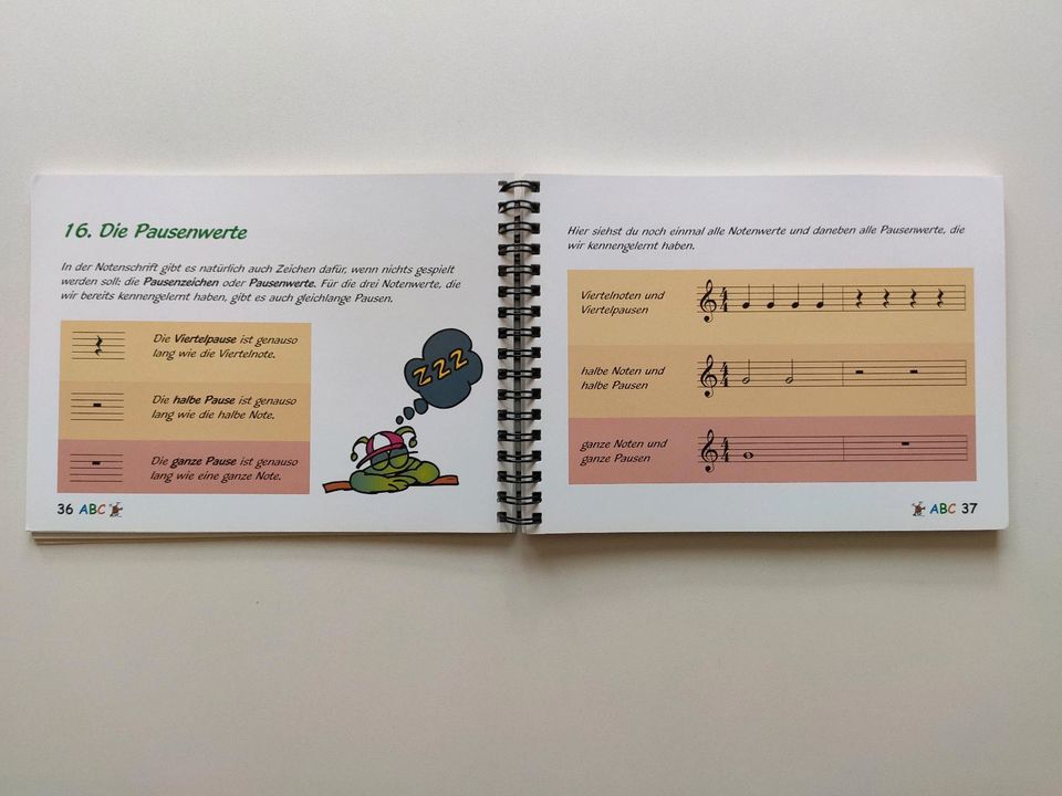 Voggy's Musiklehre ABC Notenheft Buch Notenlehre und CD in Brandenburg -  Wendisch Rietz | Fachbücher für Schule & Studium gebraucht kaufen | eBay  Kleinanzeigen ist jetzt Kleinanzeigen