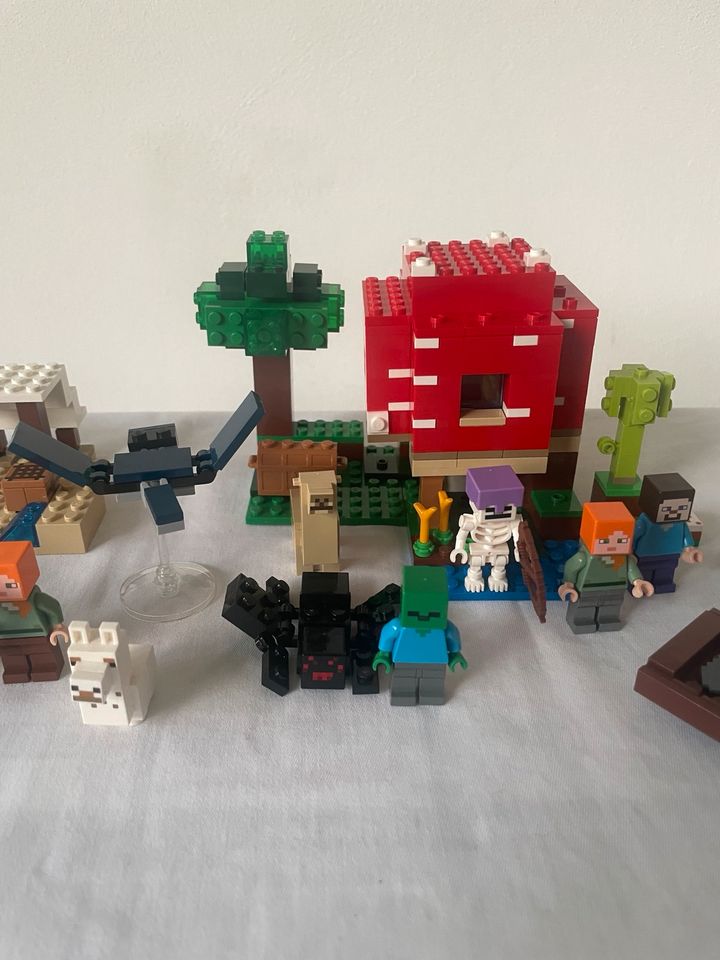 Lego Minecraft Konvolut, Figuren, Tiere, Haus in Gaggenau