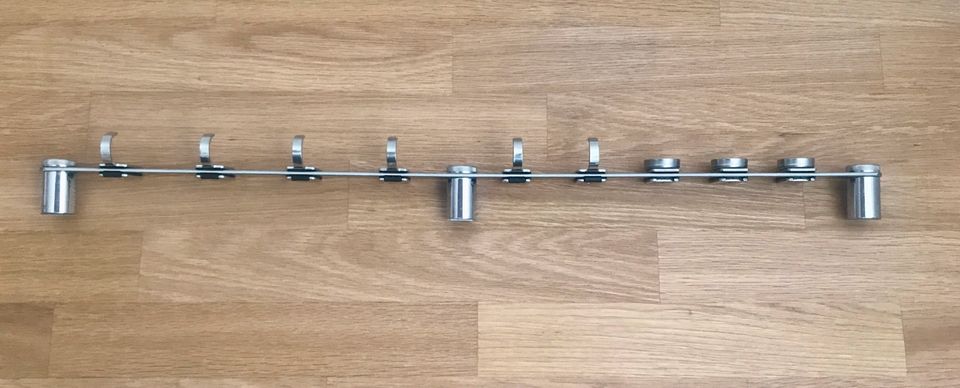 Offene Küche Rösle, Set Leiste 60 cm Einzelhaken Magnethalter in Dresden