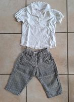 2-tlg. Sommer Set Vertbaudet Hose H&M Spitzen-Shirt 74/80 Nordrhein-Westfalen - Kreuzau Vorschau