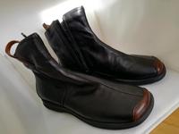 NEU! Boots Stiefel warm gefüttert echtes Leder schwarz Gr. 39 Bayern - Hersbruck Vorschau