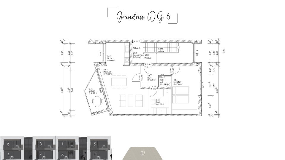 Eigentumswohnung Möwenburgstraße Projekt Q3, Wohnung 5 in Schwerin