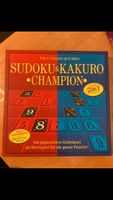 GesellschaftsSpiele:SUDOKU&KAKURO/CHAMPION,vollständig, wie neu ! Nordrhein-Westfalen - Mülheim (Ruhr) Vorschau