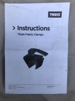 Thule Fabric Clamps Tuchklemmen Markise 4 Stück Nordrhein-Westfalen - Kerken Vorschau