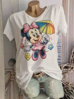 Shirt 36 38 40 42 weiss T-Shirt Mouse Regenschirm Italy Glitzer Nordrhein-Westfalen - Mönchengladbach Vorschau