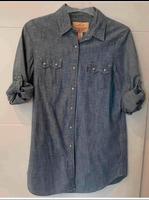 Levis Jeans Hemd s blau Druckknopf Hessen - Rodgau Vorschau