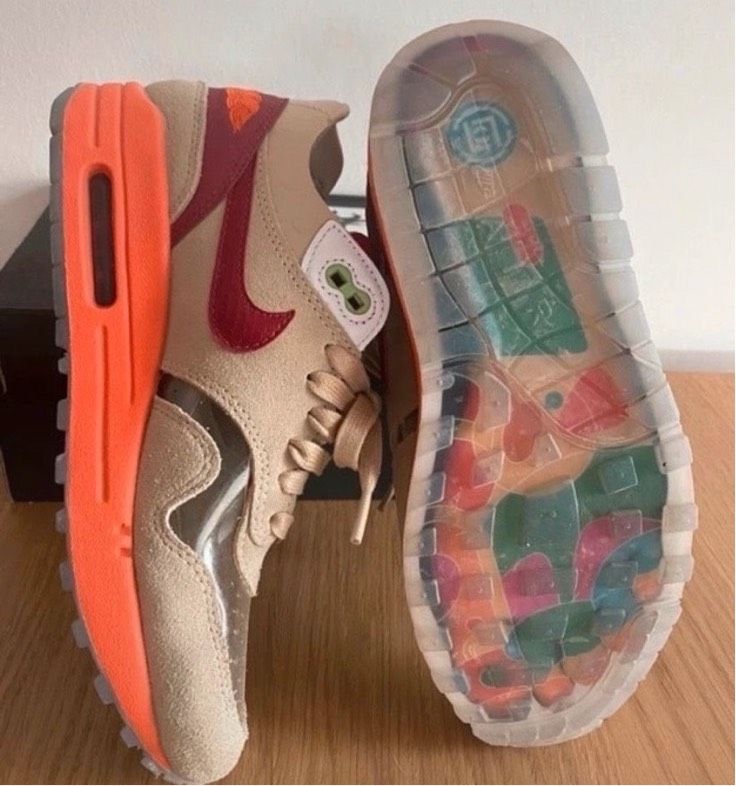 Nike Air Max 1 x Clot 37,5 Sneaker Sommer in Wöllstadt