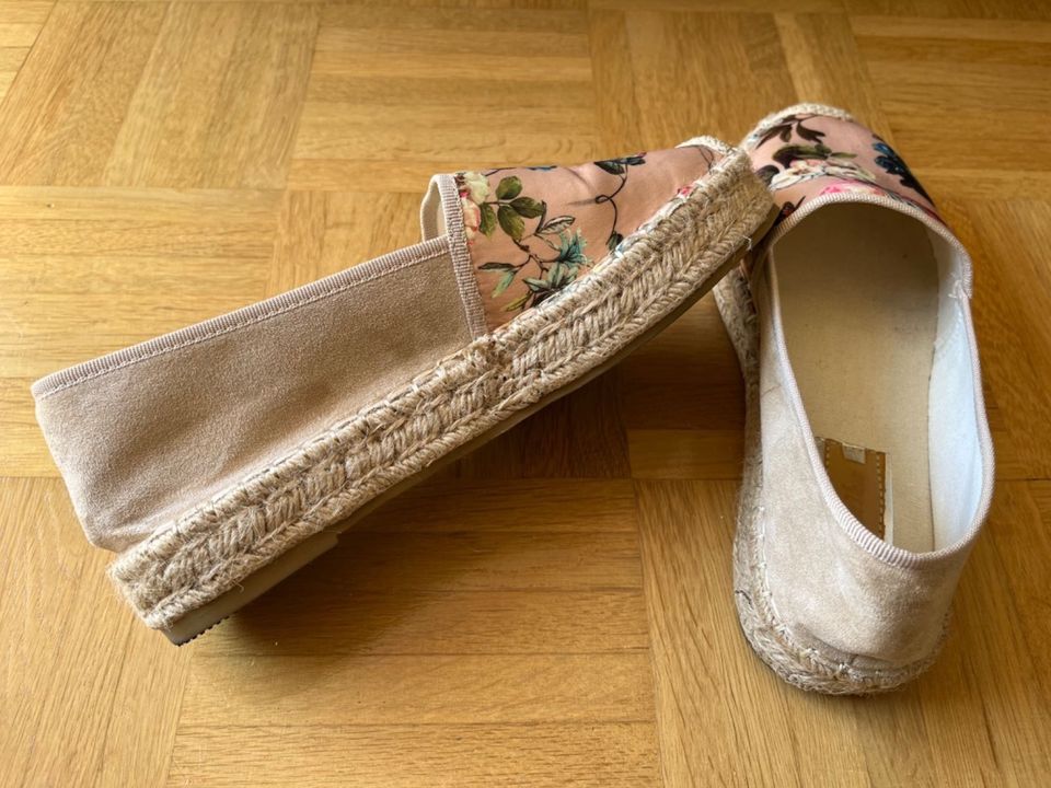 wie NEU! Espadrilles Ballerina Sandalen Damen in Gr. 39 in München