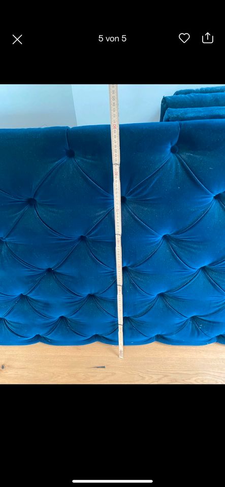 Wandpaneel Gepolstert -Dekorative Wandplatten im Blau in Meerbusch