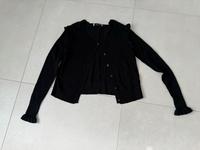 Zara knit S 36 schwarz Weste Knopf Baden-Württemberg - Calw Vorschau