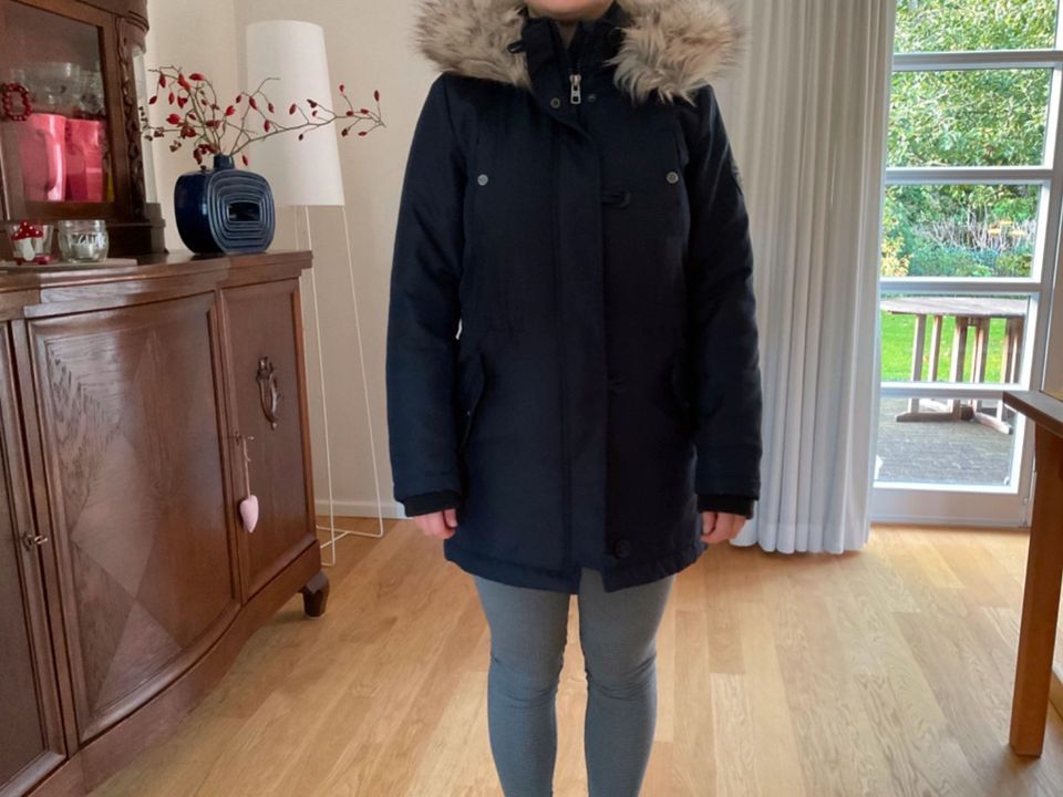 Only S Winterjacke Jacke Parka Mantel blau sehr guter Zustand in Kiel