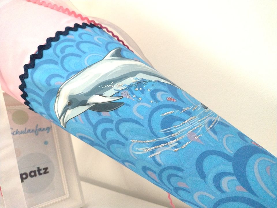 Delfin/ Delphin Schultüte aus Stoff im Set (ab 70 cm) in Leipzig