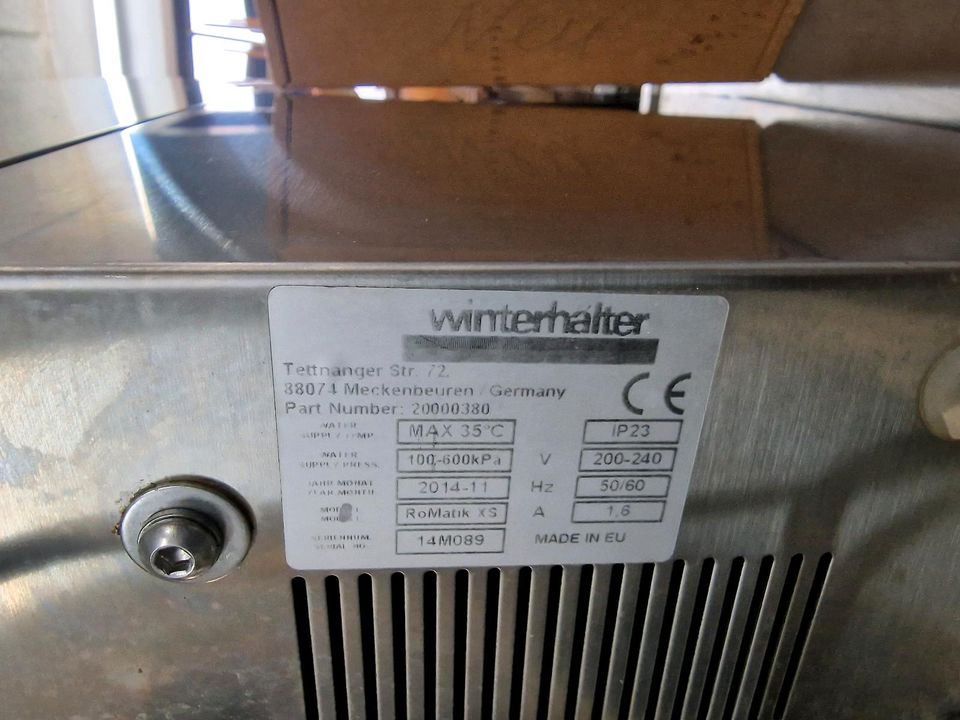 Osmoseanlage Umkehrosmose winterhalter RoMatik XS + Zubehör in Heusweiler