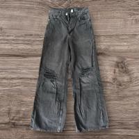 H&M Divided Wide Leg Jeans schwarz / Destroyed Look (Größe 36) Nordrhein-Westfalen - Schwelm Vorschau