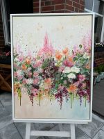 Acryl Bild Struktur Gemälde 3d Blumen Malerei Kunst Original Art Niedersachsen - Nordenham Vorschau