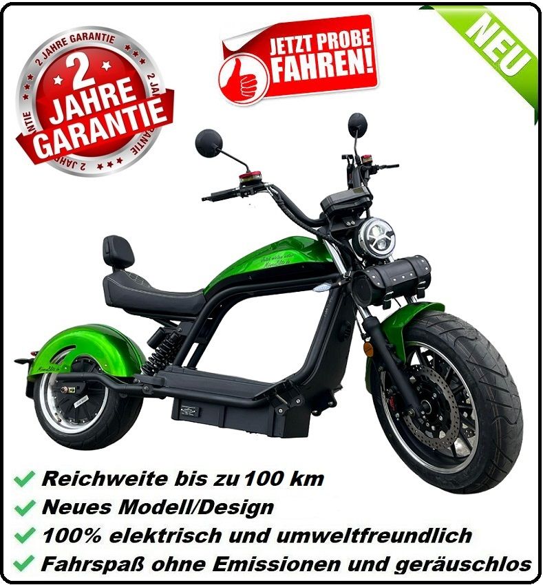 ⚡NEU Elektroroller E-Chopper/Cruiser HL-6.0 3000W/45AH„SALE“⚡❗️✅️ in Wangerland