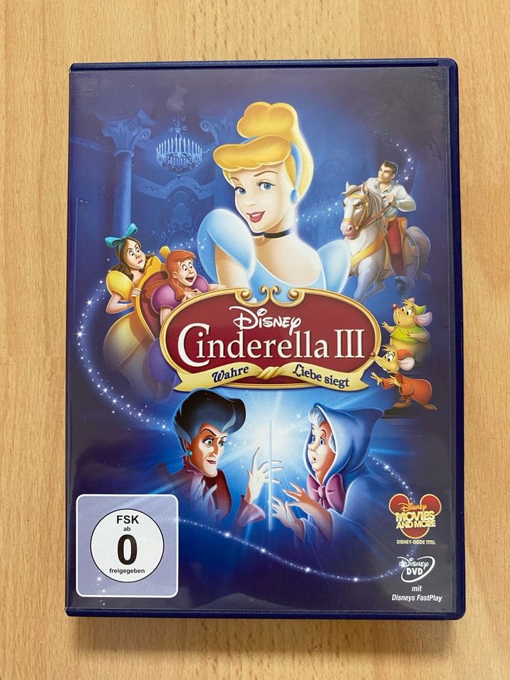 Disney DVD Cinderella 3 wahre Liebe siegt Kinder Film in Offenbach