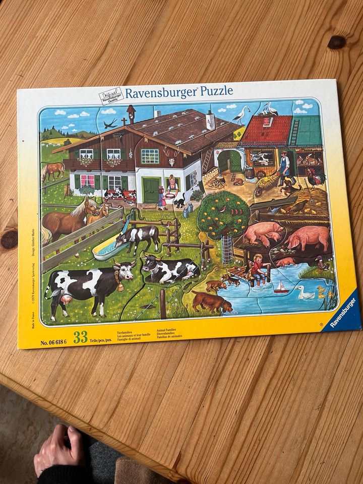 Ravensburger Puzzle - Tierfamilien - 33 Teilen in Straubenhardt