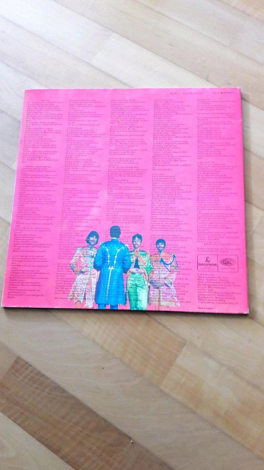 Beatles LP - Schallplatte - Sgt. Pepper in Jettingen-Scheppach