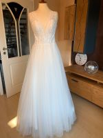 Brautkleid Hochzeitskleid A-Linie Gr. 36 mit Schleier *Neu* Rheinland-Pfalz - Wahlrod Vorschau