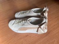 Puma sneaker Damen Creme/Beige mit Schleife Sachsen - Chemnitz Vorschau