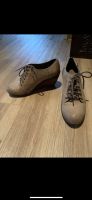 Clarks Schuhe 40 beige Schnürschuh Halbschuh Keilabsatz Düsseldorf - Gerresheim Vorschau