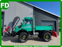 Unimog U1400 mit Hochdach / Ez. 98 / Saftgrün / Zapfwelle Bayern - Hinterschmiding Vorschau