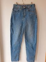 Jeans mit Blümchen Stickerei Bayern - Buchloe Vorschau
