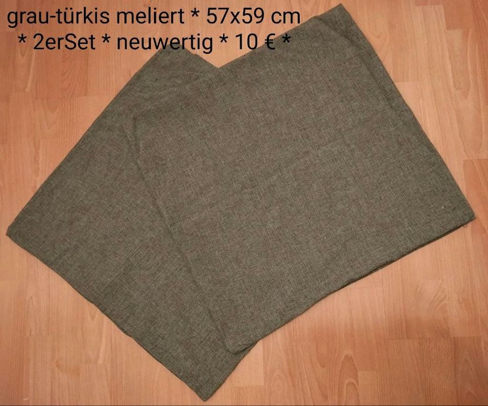 Kissen * Kissenbezüge * Sommer Weihnachten* u.a.* Sofa 100x50 NEU in Kürnach