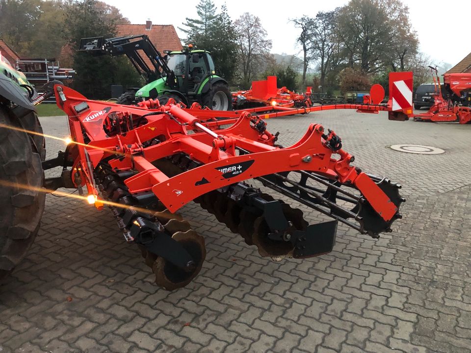 Kuhn Kurzscheibenegge Optimer 403 R, Scheibenegge, Horsch, Evers in Balge