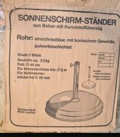 Sonnenschirmständer aus Beton Aubing-Lochhausen-Langwied - Aubing Vorschau