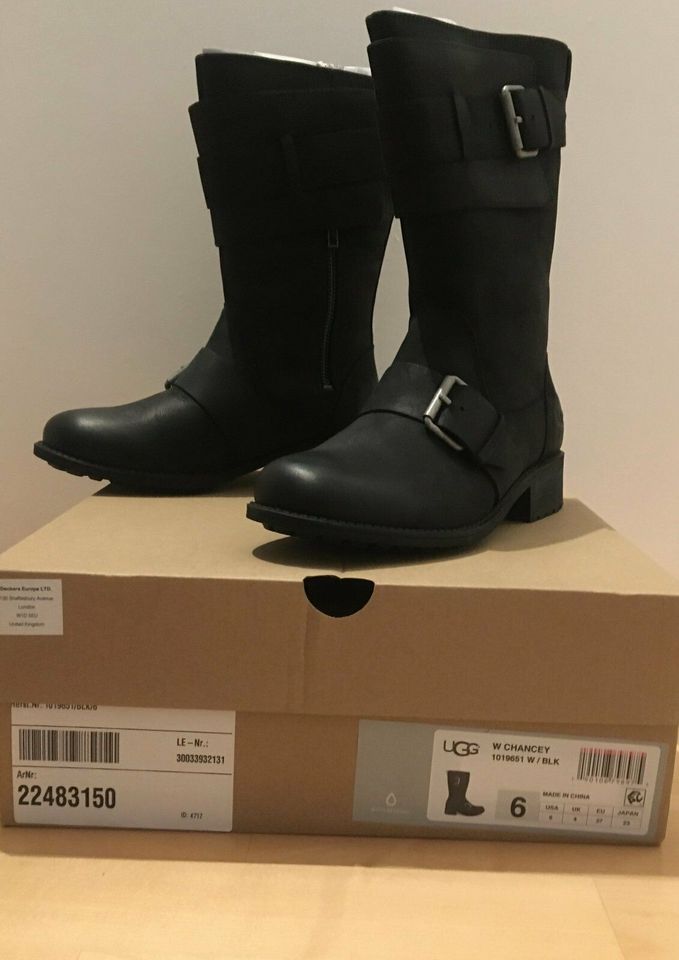 Lederboots Bikerboots von UGG® Modell Chancey NEU Gr. 37 schwarz in  Sachsen-Anhalt - Hansestadt Seehausen | eBay Kleinanzeigen ist jetzt  Kleinanzeigen