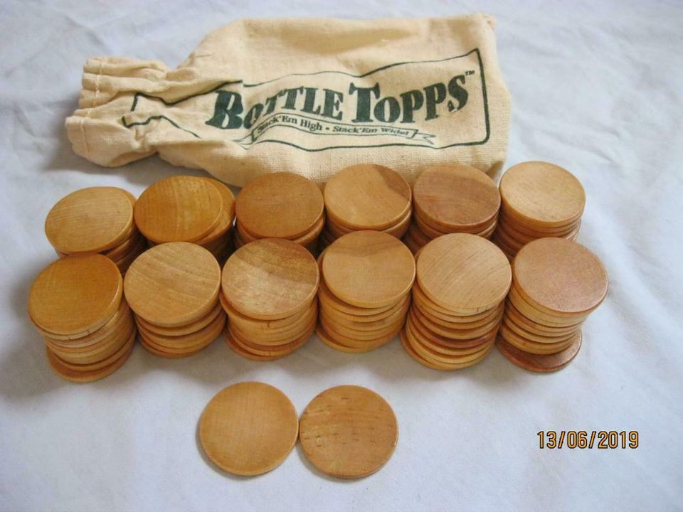 Holzspiele Bottle Topps Balance-Turm Puzzle Bamboo Packesel in Büdelsdorf