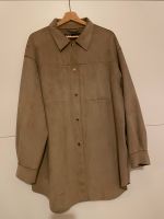 ZARA Oversize Jacke Wildlederimitat Beige Pankow - Prenzlauer Berg Vorschau