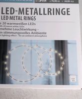 2 leuchtende Metallringe ....gut erhalten Sachsen - Neumark Vorschau