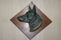 Sehr schöner Bronzeguss Schäferhund – Kopf Relief 33 x 29 cm Berlin - Spandau Vorschau