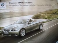 BMW 3er Reihe E93 Cabriolet Poster 59x83cm Einzelstück Nordrhein-Westfalen - Minden Vorschau
