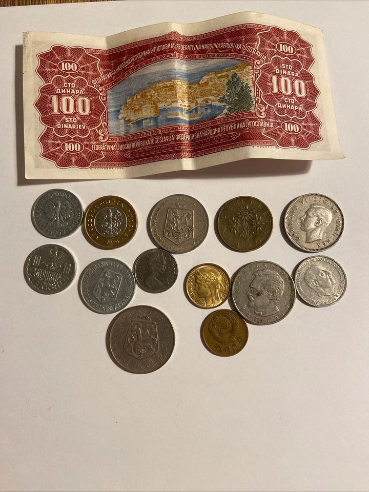 Alte Münzen/ Orden / Geldscheine in Jena